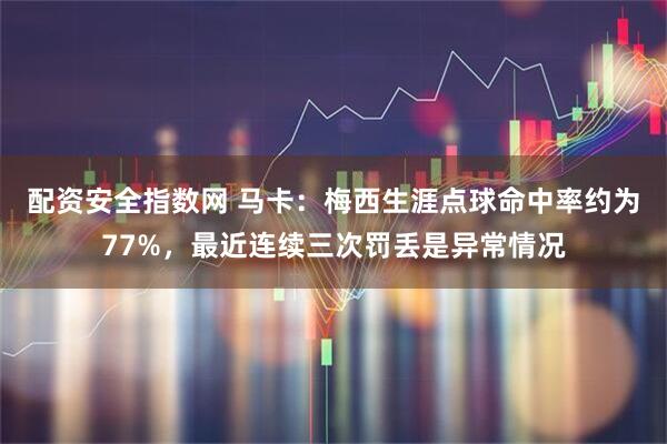 配资安全指数网 马卡：梅西生涯点球命中率约为77%，最近连续三次罚丢是异常情况